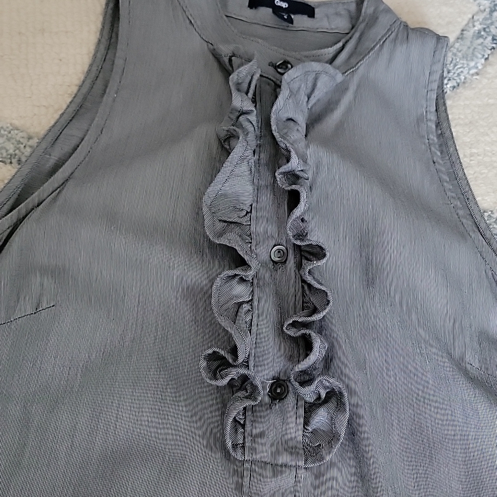 Gap Sleeveles Shirt Dress - Picture 9 of 9